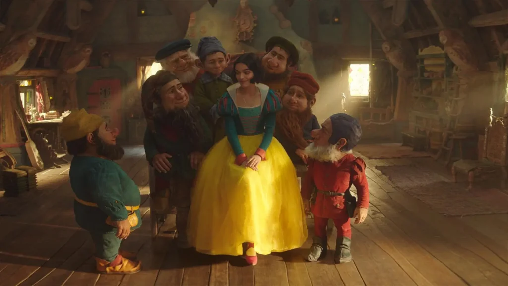 Snow White - Anões mágicos em CGI